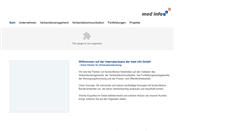 Desktop Screenshot of med-info-gmbh.de